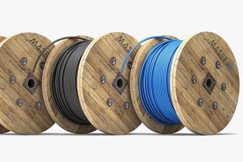Maser spools of cable