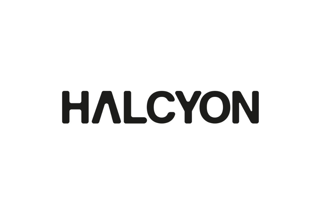 Halcyon logo in black