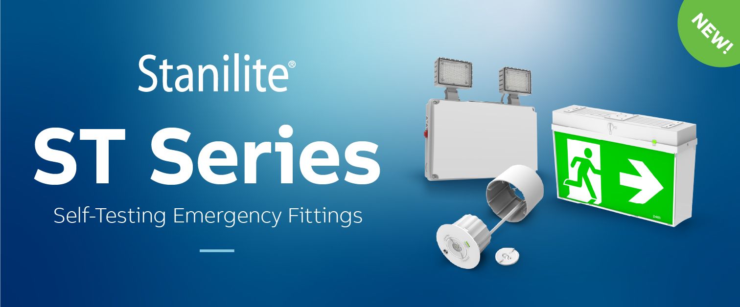 Stanilite ST Series self-testing emergency fittings